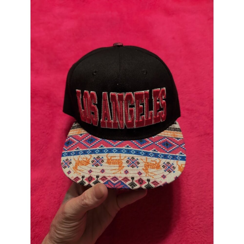 Headlines Los Angeles Aztec Print Women's Snapback Embroidered Hat